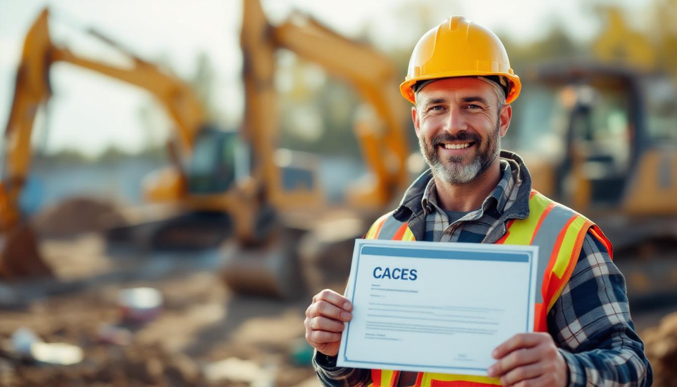 CACES travaux publics : 7 catégories à connaître absolument