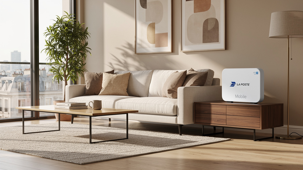 Box internet La Poste Mobile incluse dans votre location